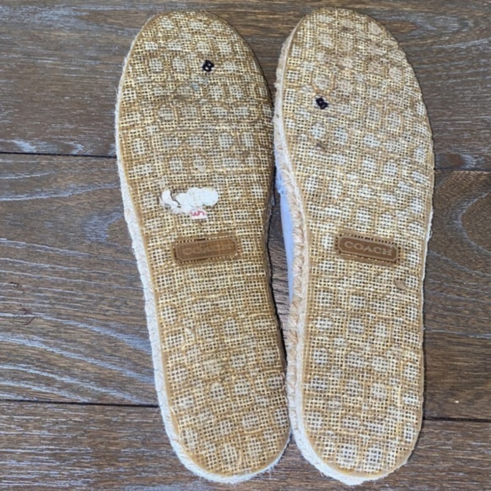 Coach June Suede Slip Ons Flats NEW!! - Picture 8 of 8